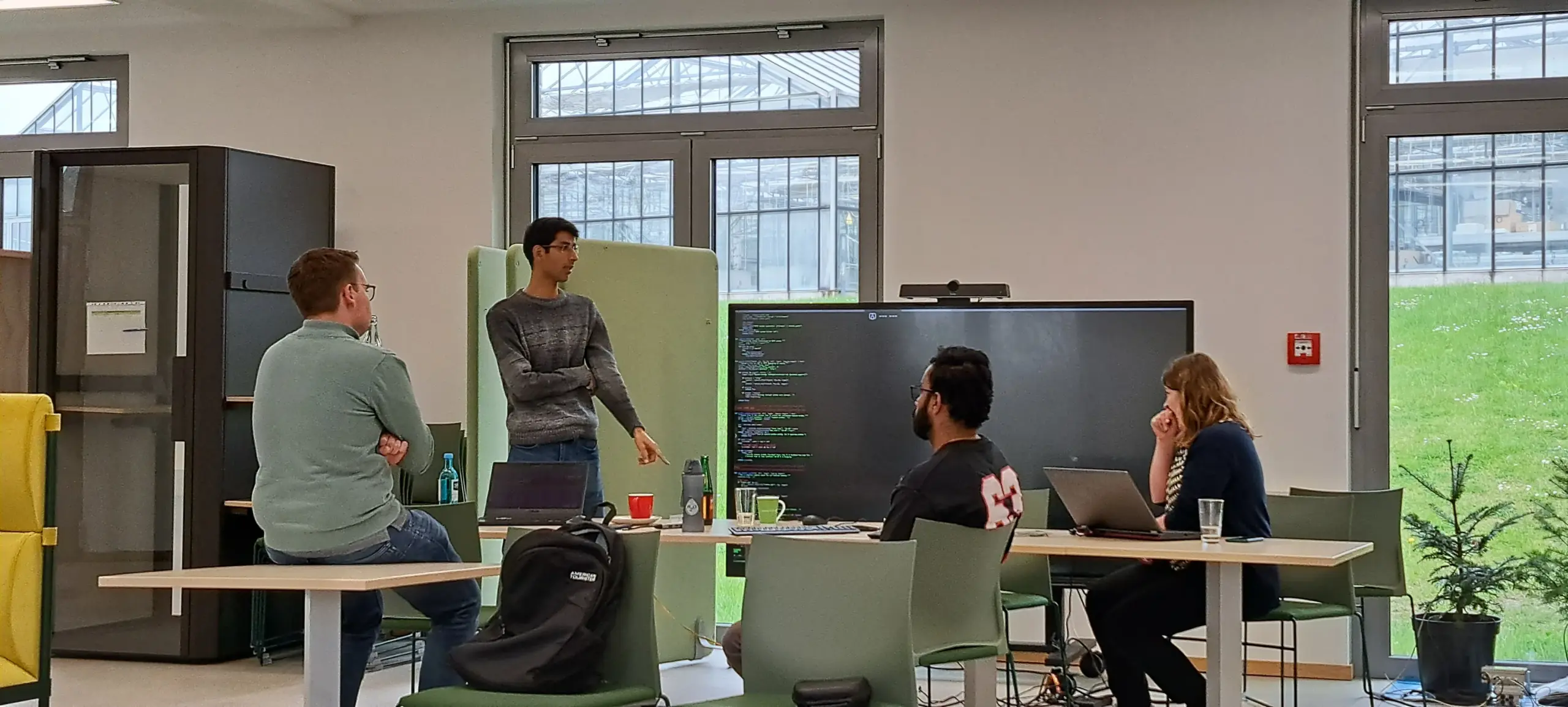 HSWT Hackathon for Automated Data Acquisition in the SmartReForest Project